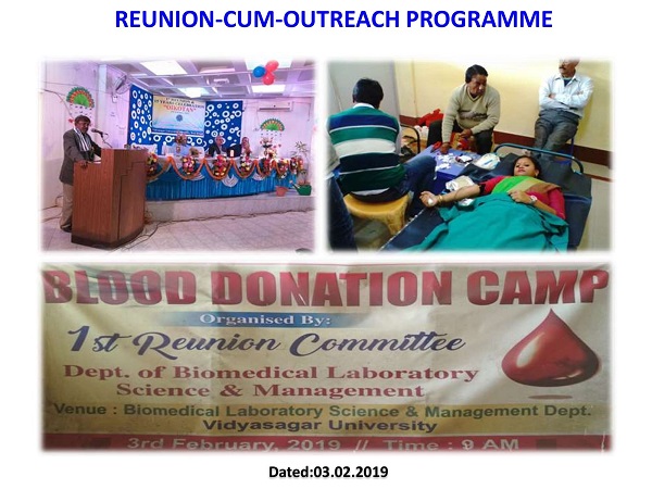 REUNION-CUM-OUTREACH PROGRAMME