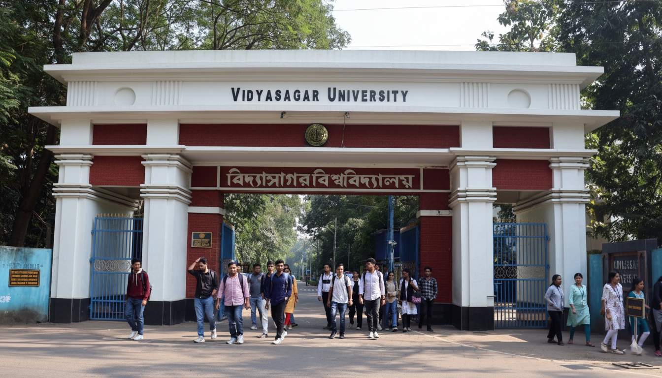 Welcome to Vidyasagar University