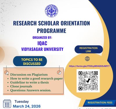 RESEARCH SCHOLAR ORIENTATION PROGRAMME