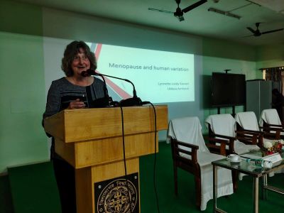 Special lecture on 'Menopause & Human Variation.'