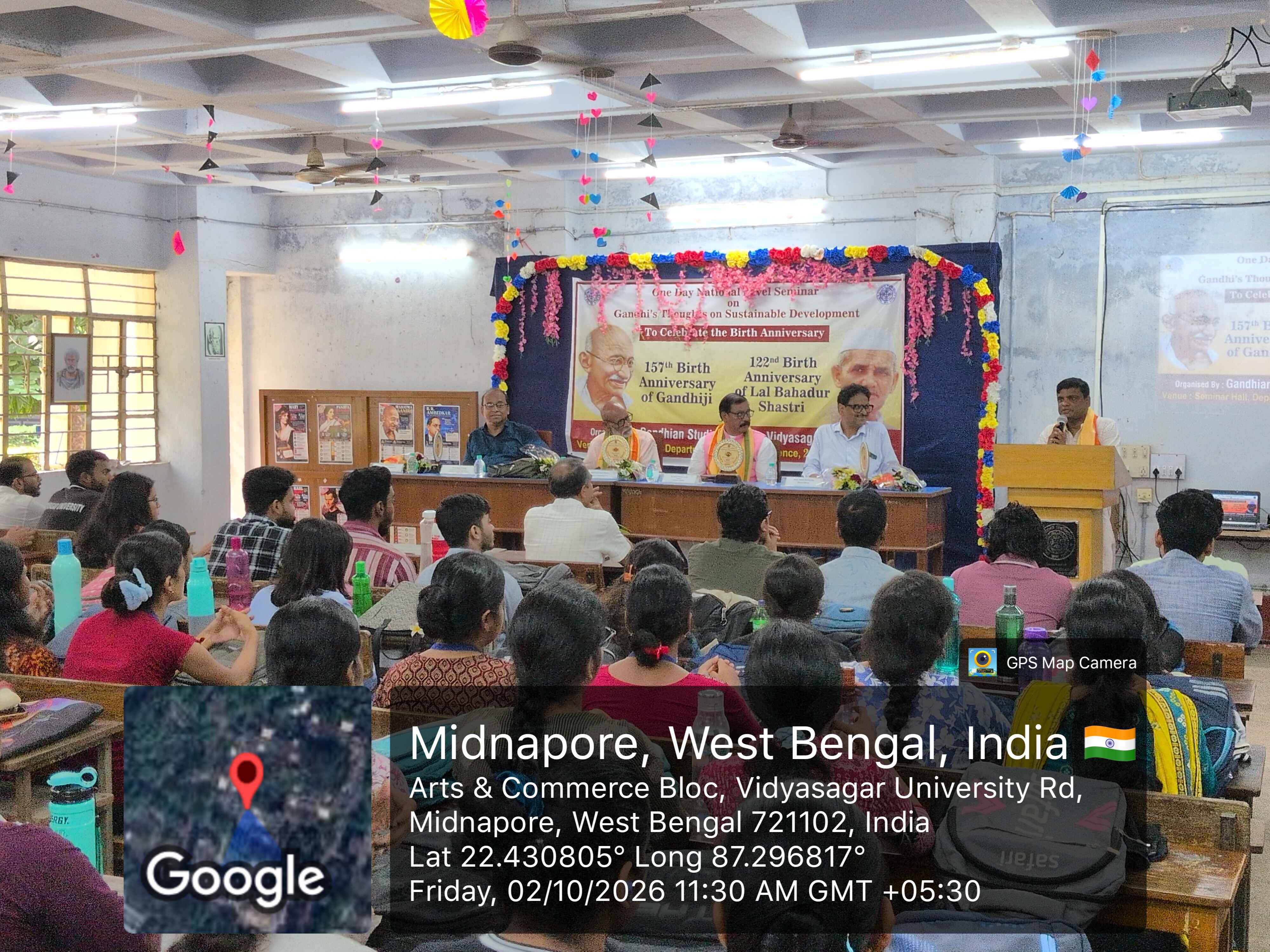 Celebration of the 157th birth anniversary of Mahatma Gandhi