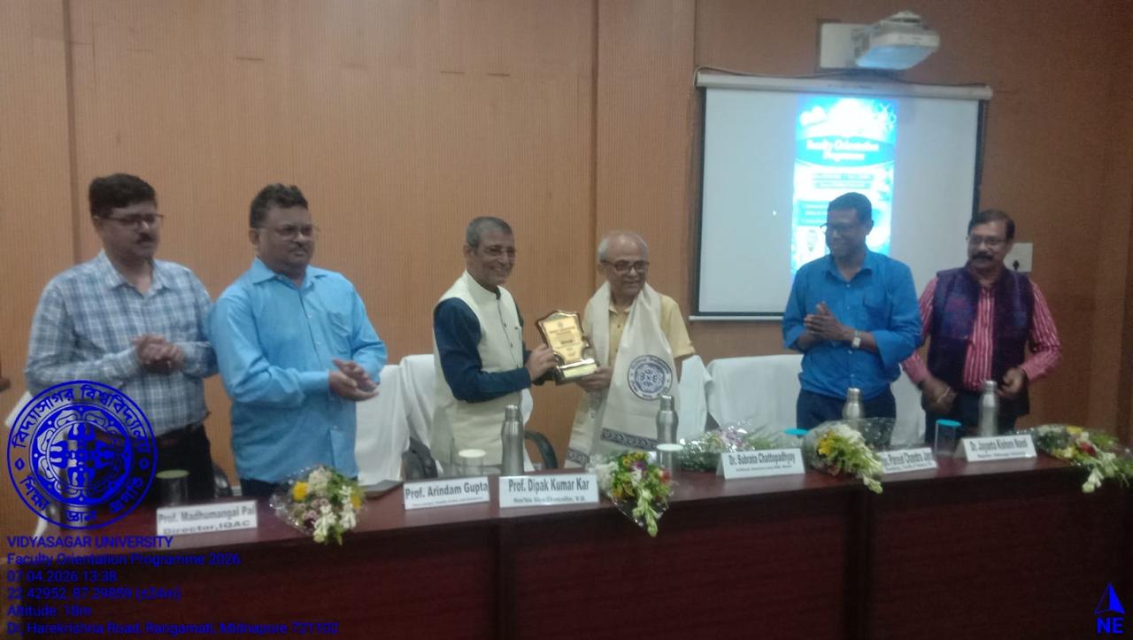 Faculty Orientation Programme Organized By Iqac, Vu (07.04.2026)