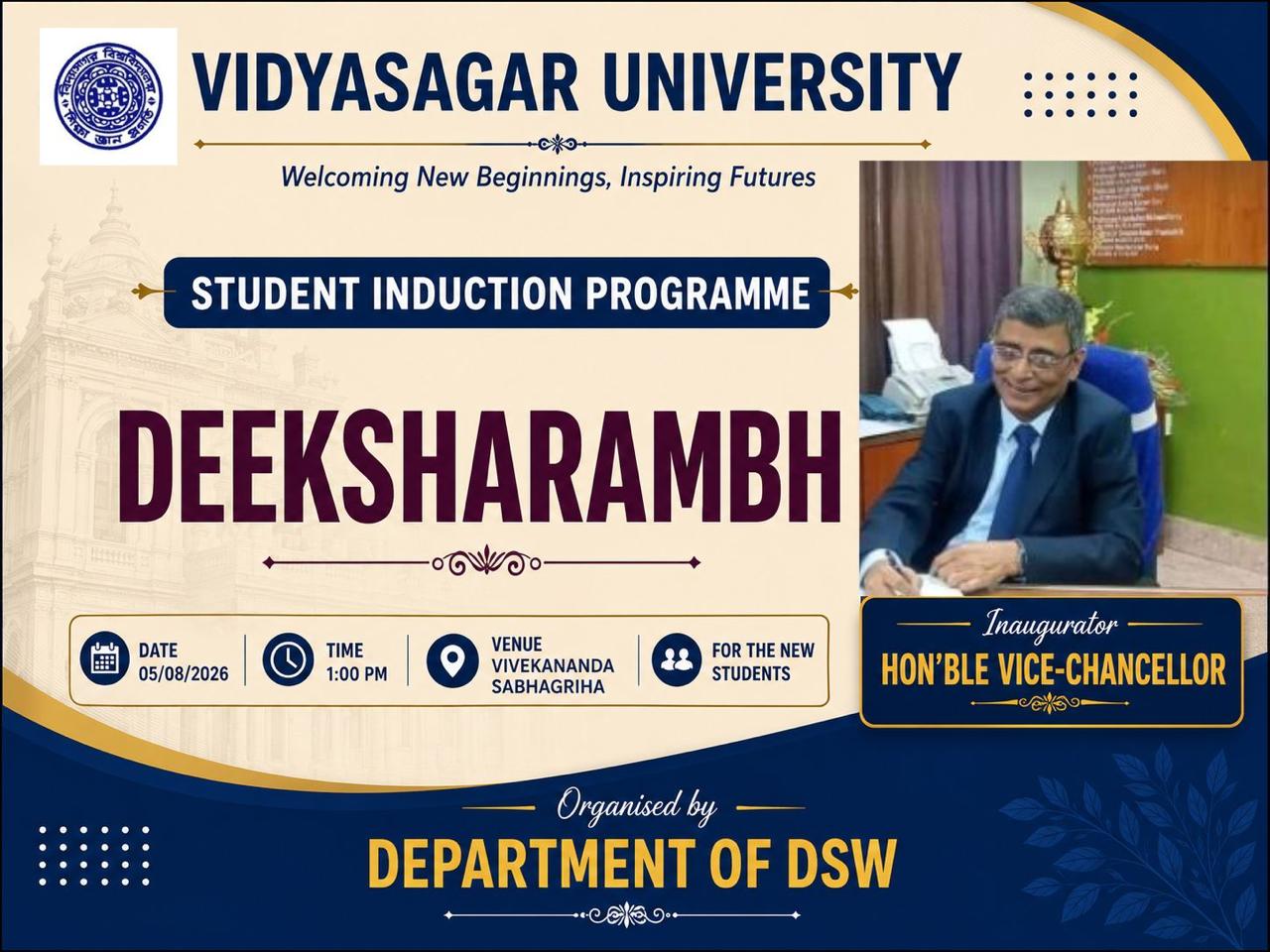 Student Induction Programme-Deeksharambh