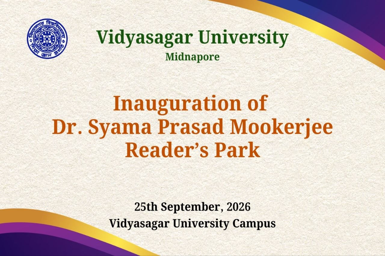 Inauguration of Dr. Syama Prasad Mookerjee Reader's Park
